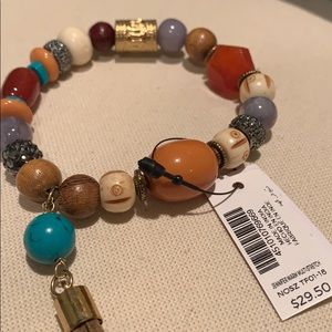 NWT Beaded Chunky Bracelet